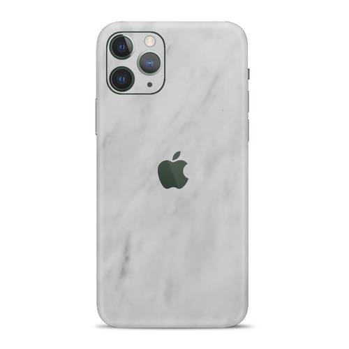 YCSTICKER Cell Phone Luxury Leather Marble Sticker 3D Vinyl Skin Film for iPhone 11 Pro Max X