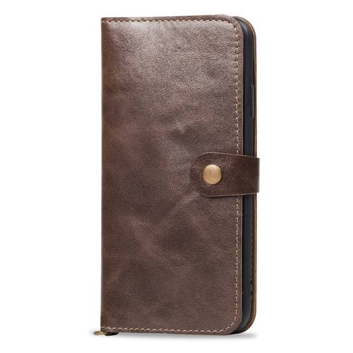 YXAYN 100% Leather Luxurious Comfortable Wallet Flip Phone Case For iPhone 11 PRO MAX 7 8 Plus X XR XS MAX
