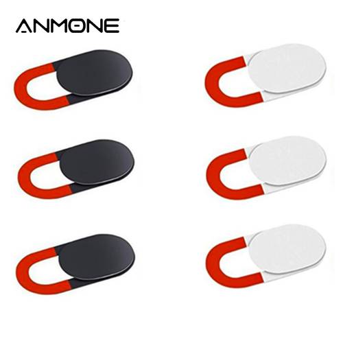 ANMONE Webcam Cover For Laptops Camera Shutter Cover Sticker For iPad Smarthone Tablet Computer Anti-Peeping Web Lens Cover Slip