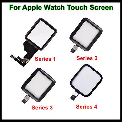 Faishao Brand New Glass Lens Panel Digitizer Touch Screen For Apple Watch Series 1 2 3 4 5 38mm 42mm 40mm 44mm Replacement