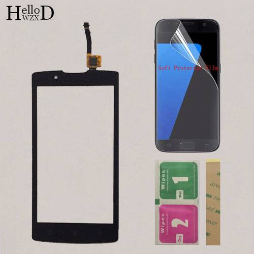 4.5&39&39 Mobile Touch Screen For Lenovo A2010 A2010A Phone Touch Panel Front Glass Lens Digitizer Sensor Screen + Protector Film