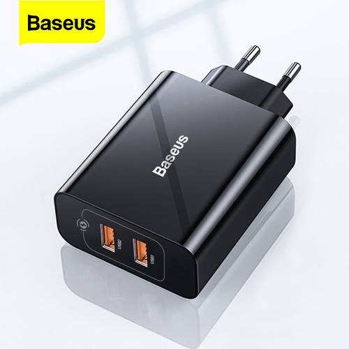 Baseus PD 20W Fast Charging USB C Charger For iPhone 13 Pro Max Type C Quick Charge QC 3.0 Type-C USBC Wall Phone Fast Charger