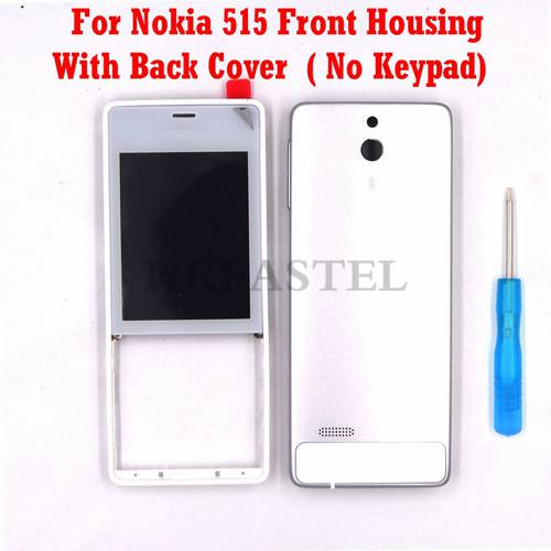 Housing For Nokia 515 Mobile Phone Cover Case With Volume Button No Keypad + Tool Free shipping