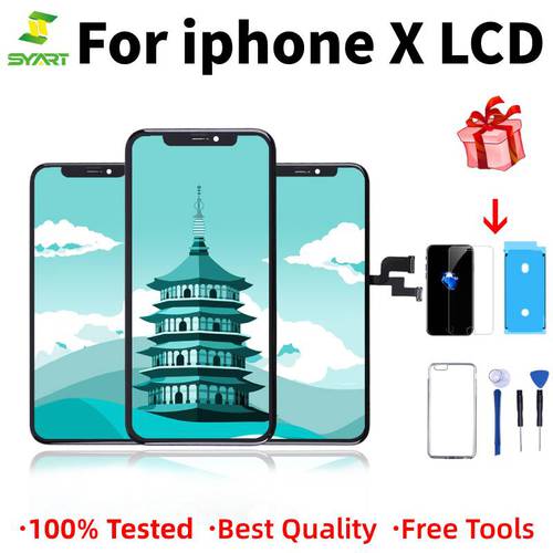 LCD Display For iPhone X Touch Screen TFT OLED Incell With Digitizer Replacement Assembly Parts Black For iphone X LCD Screen