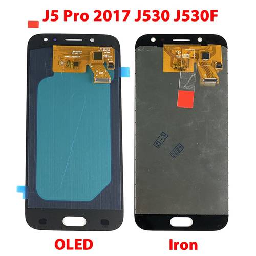 Test OLED & TFT For SAMSUNG Galaxy J5 Pro 2017 J530F Digitizer Display LCD Touch Screen For Samsung J530 LCD J530Y J530FM J5Pro