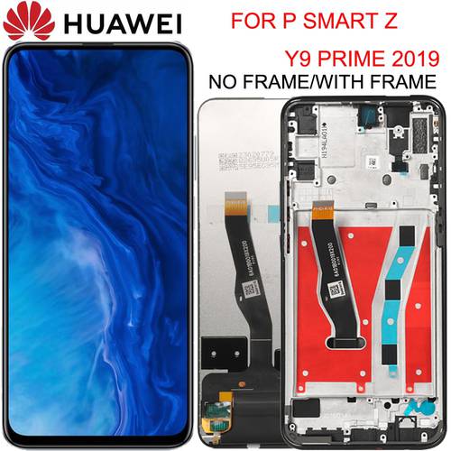 Original 6.59 inch For Huawei Y9 Prime 2019 / P Smart Z LCD Display STK-LX1 Touch Screen Digitizer Assembly parts