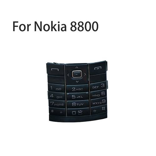 BINYEAE New Cell Phone Keyboard For Nokia 8600 8800 English Keypad Repair Part