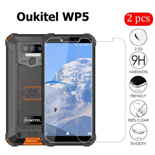 Explosion Proof Tempered Glass For Oukitel WP5 Phone 5.45