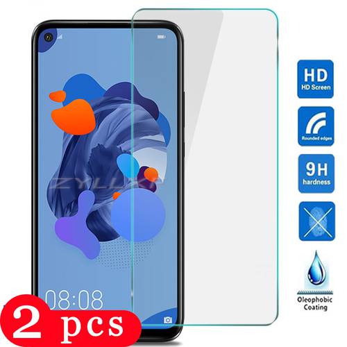 2Pcs for huawei nova 5 5i pro 5T 5Z tempered glass phone screen protector protective film nova 4 4e 3 3i 3e on Glass smartphone