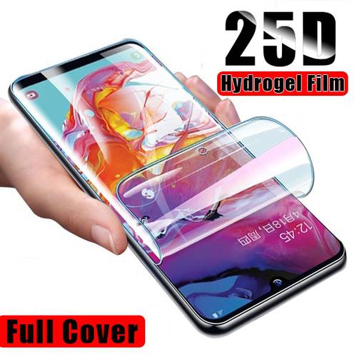 Hydrogel Film For Samsung Galaxy S9 S10 Plus screen protector For Samsung A6 A7 A8 A9 Plus 2018 S10E S10 Lite Soft Film