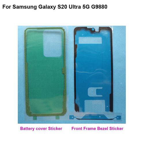 Adhesive Tape For Samsung Galaxy S20 Ultra 5G G9880 3M Glue Front LCD Supporting Frame Sticker Back Battery cover Tape