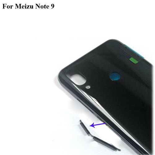 Repairment For Meizu Note 9 M1923 Switch power on/off and volume up/down key button keys for Meizu M9 M 9 Note side buttons