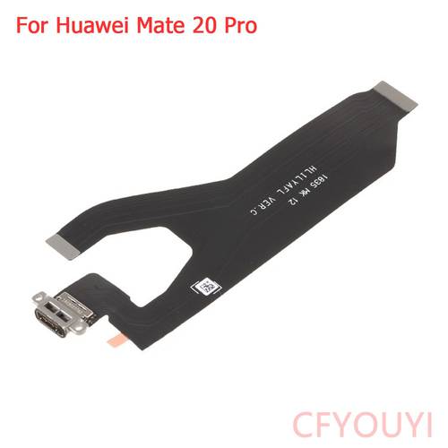 Original For Huawei Mate 20 Pro USB Dock Connector Charger Charging Port Flex Cable Replace Part
