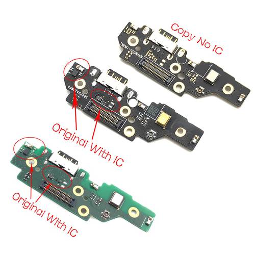 USB Flex Cable Dock Connector Charging Port Charger Board For Nokia 5.1 plus / For Nokia X5 Replacement