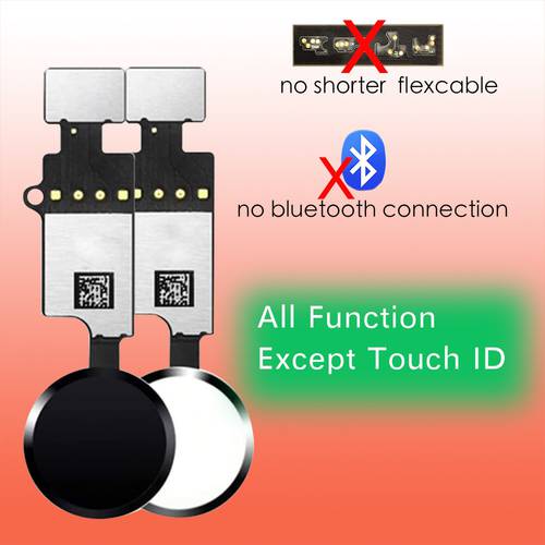 1pcs Universal Home Button Flex Cable For iPhone 7/7p 8/8p Plus Menu Key Repair Parts With Return Function