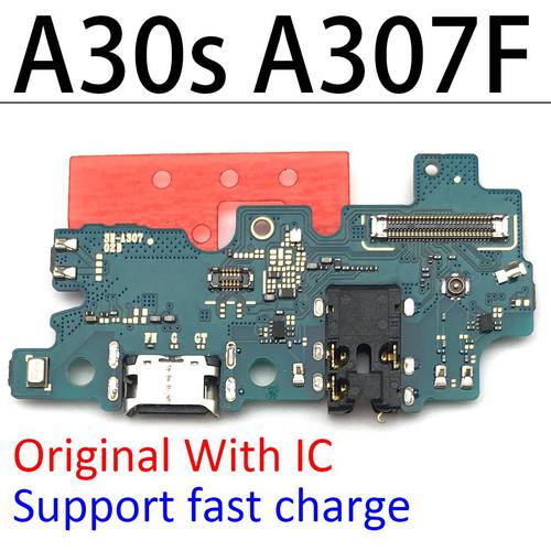 10Pcs/Lot USB Board Charging Port Board USB Connector Board Flex Cable For Samsung A30S A307 A11 A21s A31 A41 A51 A71 A01 Core