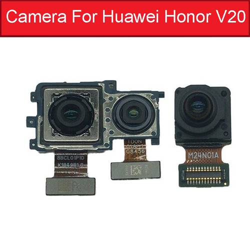 Front Rear Camera For Huawei Honor View V10 V20 V30 Pro Small Facing & Main Back Camera Flex Cable Replacement Parts