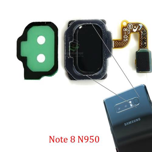 Home Button Fingerprint Sensor For Samsung Note 8 N950 N950F Original Phone New Back Return Menu Key Touch ID Button Flex Cable