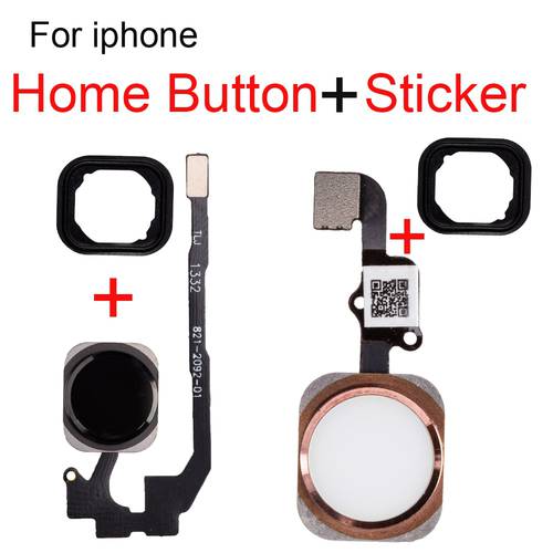 1pcs NEW Home Button with Flex for iPhone SE 5S 6G 6S 7 8 4.7