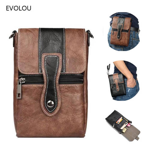 Universal Multifunction waist phone bag for iphone XS MAX XR 5 6 7 8 PLUS Cover Clip Belt Pouch Cover Waist Packs Shoulder Bag