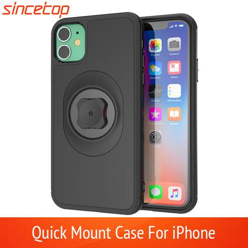 Shockproof Case Protect Case For iphone 14 13 12 11 X MAX Pro Plus 7 Waist Belt Clip Bicycle Phone Holder Bike With Quick Mount