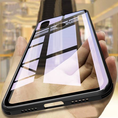 Luxury Tempered Glass Phone Case For Xiaomi Mi 9 8 Mi9 Transparent Mi8 Cover Silicone Protection Case For Xiaomi Mi 8 SE Coque