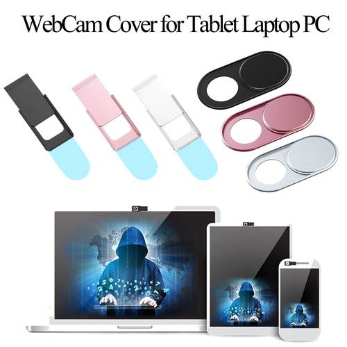 Universal Metal/Plastic Webcam Cover Camera Slider Shutter Sticker for Laptop Tablet Phone Shutter Privacy Protect Sticker