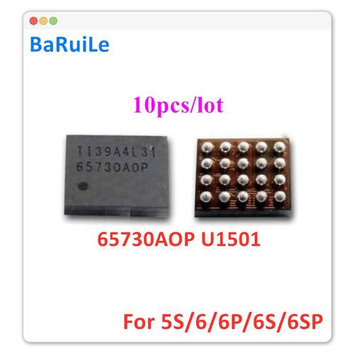 BaRuiLe 10pcs U1501 ic for iPhone 6 6S Plus 5S Screen LCD Display power Boost 20Pin Chip 65730AOP 65730 Parts