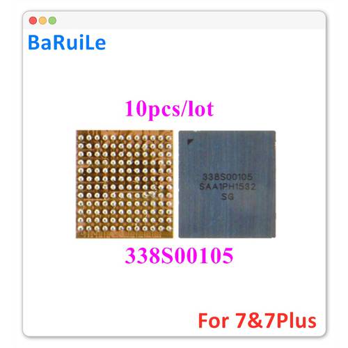 BaRuiLe 10pcs For iPhone 6S 7 Plus Repair U3101 U3500 Main Audio IC Replacement 338S00105 BGA Chip Fix Parts