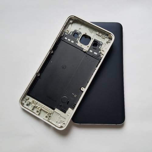 For Samsung Galaxy A5 2015 A500 A500F A500H A500FU A500FN A500M A500FQ Phone Back Battery Cover Housing Frame Rear Door Case