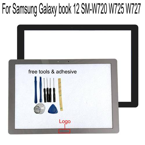 Shyueda 100% newFor Samsung Galaxy book 12 SM-W720 W725 W727 W728 Outer Front Screen Glass Lens Replacement