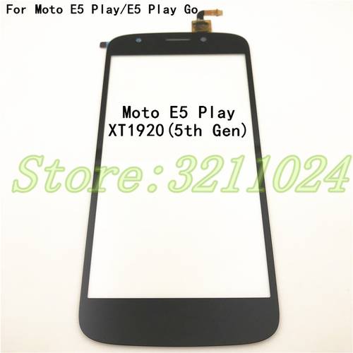 For Motorola Moto E5 Play Touch Screen Digitizer For Motorola Moto E5 Play Go Touch Panel Touchscreen Sensor Front Glass