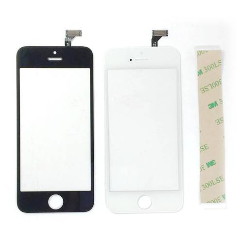 Touchscreen Panel Glass For iPhone5 Touch Screen Sensor Digitizer LCD Display Lens For iphone 5 5G Replacement Parts
