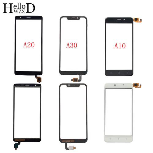 Mobile Touch Screen Panel For BlackView A10 A20 / A20 Pro A30 Touch Screen Digitizer Panel Front Glass Sensor 3M Glue Wipes