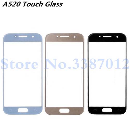 LCD Front Digitizer Touch Screen Glass For Samsung Galaxy A5 2017 A520 A520F Replacement Parts Outer Glass