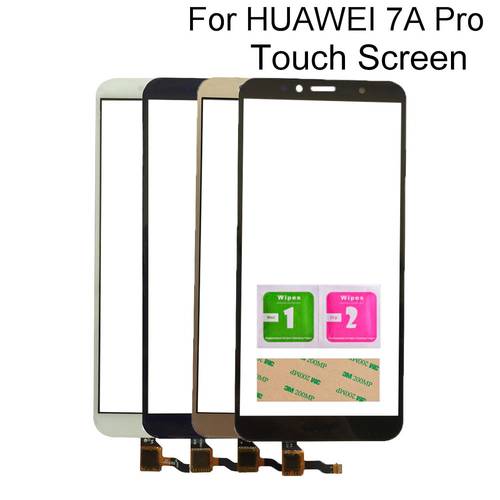 Touch Screen For Huawei Honor 7A Pro AUM-L29 Digitizer Panel Sensor 3M Glue Wipes Touch