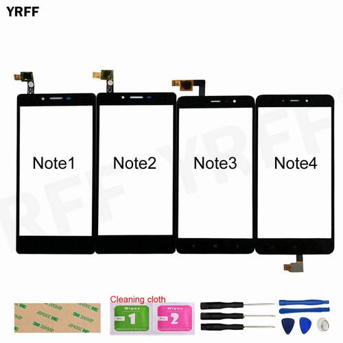 Touch screen For Xiaomi Redmi Note 1/2/3/4 Touch Screen Digitizer Sensor Glass Panel Replacement