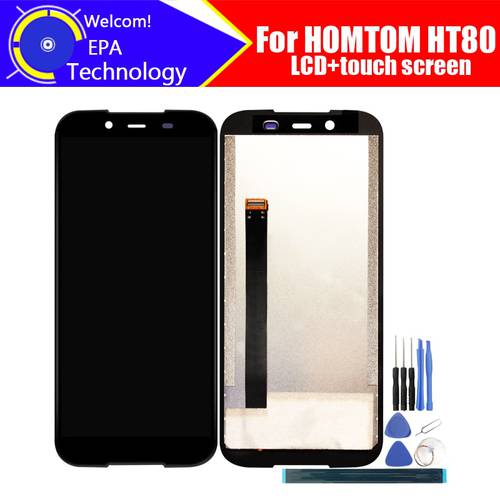 5.5 inch HOMTOM HT80 LCD Display+Touch Screen Digitizer Assembly 100% Original New LCD+Touch Digitizer for HOMTOM HT80+Tools.