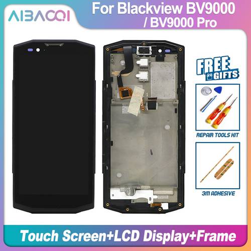 AiBaoQi Brand New Touch Screen+LCD Display For Blackview BV4900 BV4900S BV4900 Pro BV5100 Pro BV5900 BV9000 BV9000 Pro