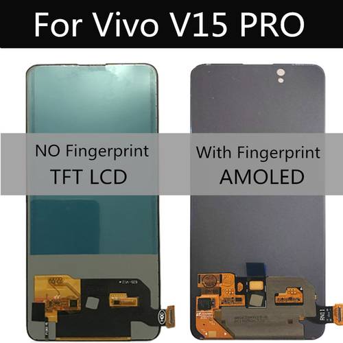 6.39&39&39 LCD For Vivo V15 PRO LCD Display Touch Screen Digitizer Assembly Replacement For VIVO 1818 LCD Display