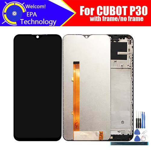 6.3 inch CUBOT P30 LCD Screen Display Original New Tested Top Quality Replacement LCD Display For CUBOT P30+adhesive