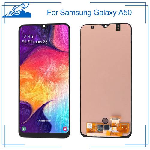 100% OEM AMOLED For Samsung Galaxy A50 A50s LCD Touch Screen amoled Display Digitize Assembly Replacement Frame NO Dead Pixel