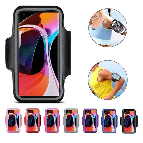 Running Phone Holder Armbands Bag Case on Hand for Xiaomi Mi 10 9T 9 Pro Redmi Note 8 Pro 9s Samsung A51 A50 A71 Case for Sports