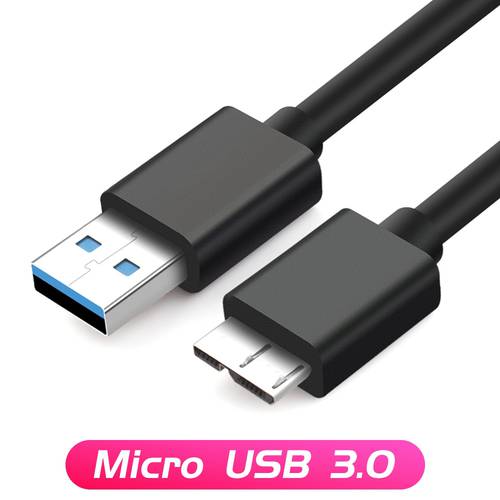 FONKEN USB 3.0 Micro B USB Cable USB A To Micro B Data Cable 1M For Samsung NOTE3 S5 Charging HDD Hard Drive Disk External Wire