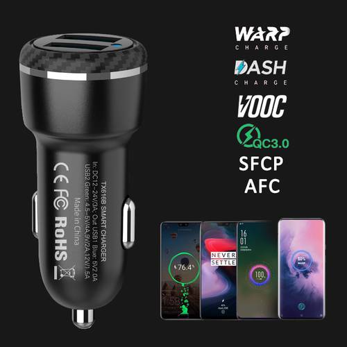 OnePlus 8 Pro Warp Car Charger Original Type-C Cable For One Plus 8 7T 6T 5T 1+5 1+3T Dash QC3.0 2.0 SFCP AFC VOOC Fast Charger
