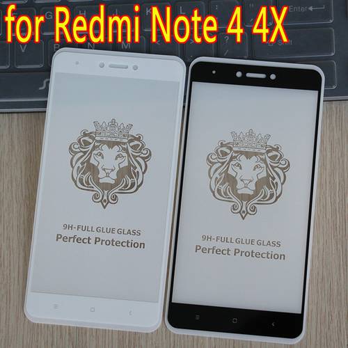 Protective Glass on the For Xiaomi Redmi Note 4 Note 4X Tempered glass Screen Protector Film 9H Curved Glass Note 4 Film