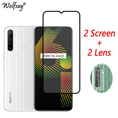 Tempered Glass For Oppo Realme 6i Screen Protector For Realme 6i 7i 8i 8S 9i C3 C21Y GT Neo 2T Camera Glass For Realme 6i Glass