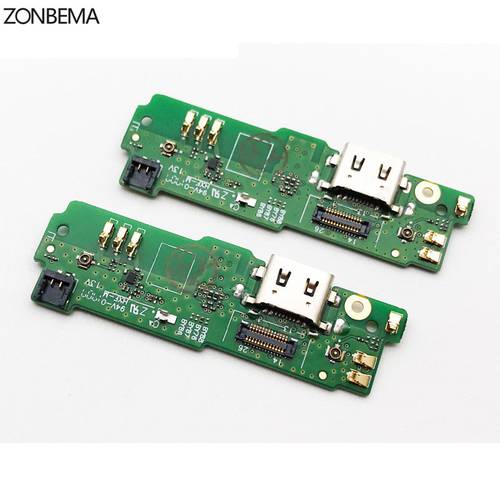ZONBEMA Dock Connector charger Flex Cable For Sony Xperia XA1 Ultra G3221 G3212 G3223 G3226 USB Charging Mic Microphone