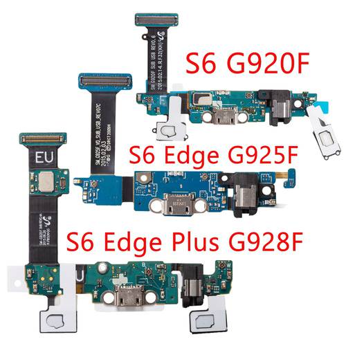 For Samsung Galaxy S6 Edge G925F G920F G928F Dock Connector Micro USB Charger Charging Port Flex Cable