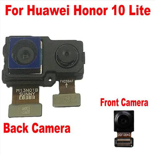Original LTPro Working Small Facing Front Camera For Huawei Honor 10 Lite / Honor10 Youth Big Main Rear Back Camera Flex Cable